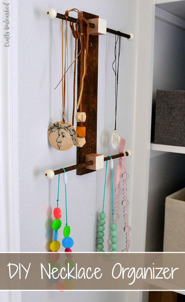 Easiest Diy Necklace Holder Ideas Diy Necklace Display