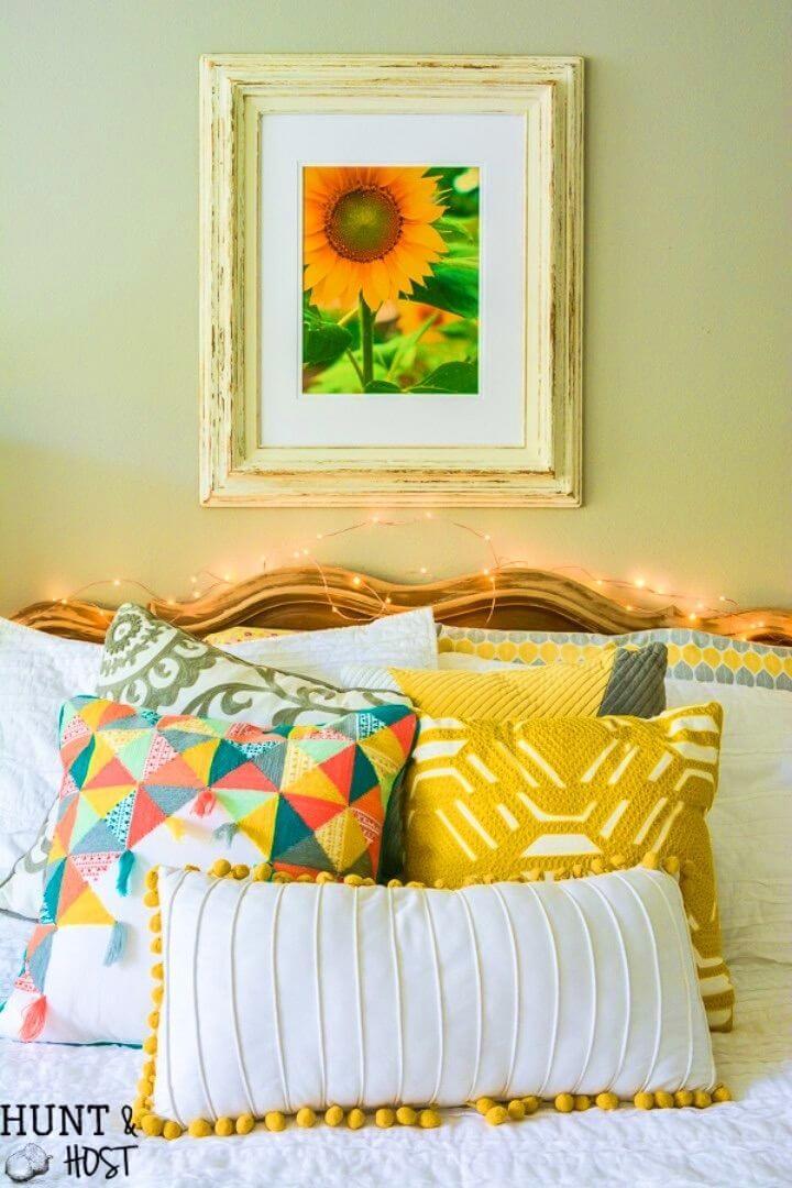 DIY Old Picture Frame Wall Art