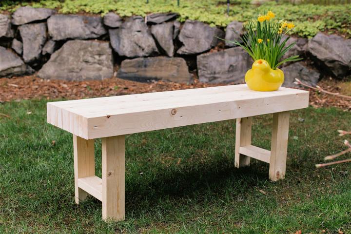 How to Make an Outdoor Bench