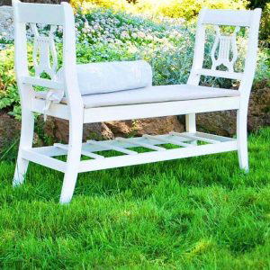 Make a French style Bench From Old Chairs