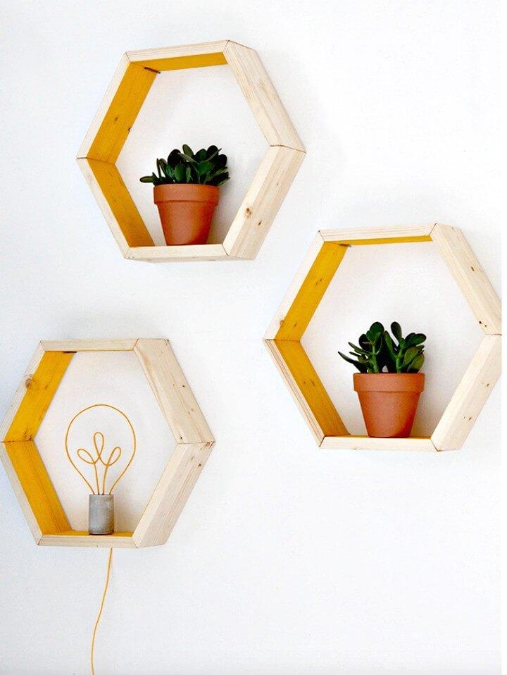 Build Your Own Geometric Shelves