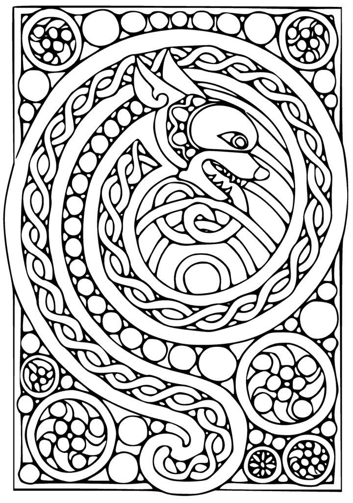 Celtic Coloring Pages and Printables