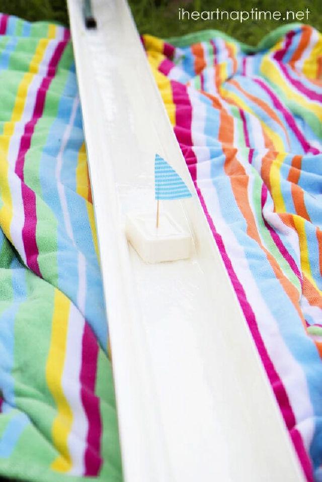 Create Soap Boat Races for the Backyard