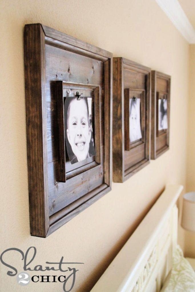 DIY 15 Wooden Picture Frames