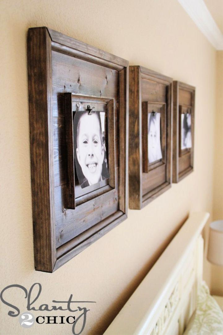 Build $15 Wooden Picture Frames