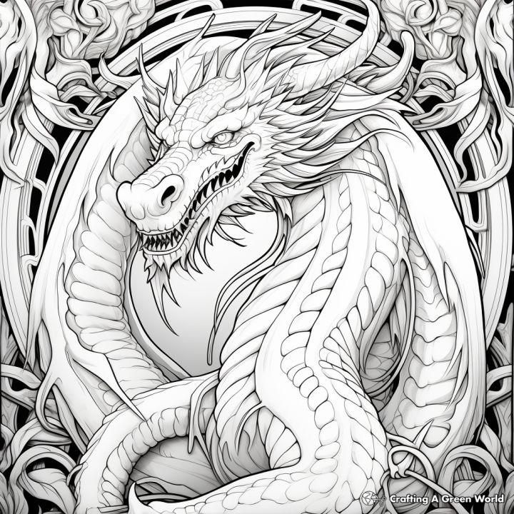 Dragon Coloring Pages, Tracer Pages, and Posters