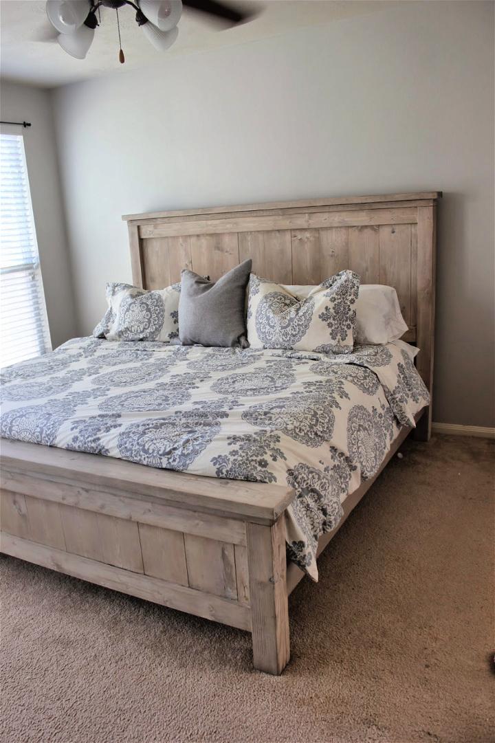 How To Make A Bed With Headboard (Free Plan) • Its Overflowing