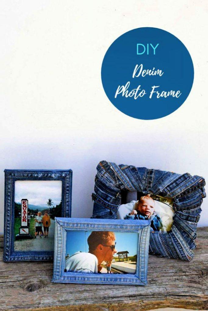 How to Make a Denim Photo Frame