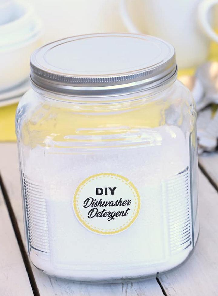How to Make a Dishwasher Detergent