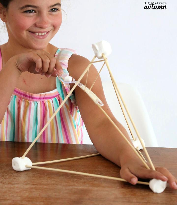 How to Make a Marshmallow Catapult