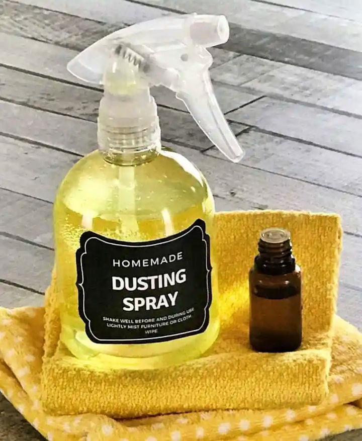 Make Dusting Spray with Essential Oil