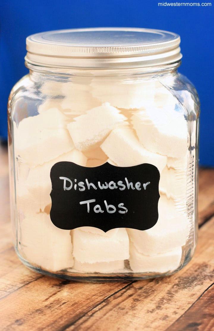 Making Your Own Dishwasher Tabs