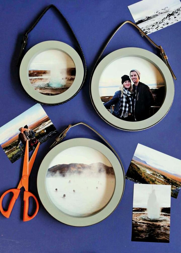 Simple & Stylish DIY Circle Picture Frames