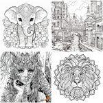 40 Free Adult Coloring Pages with Printable PDF