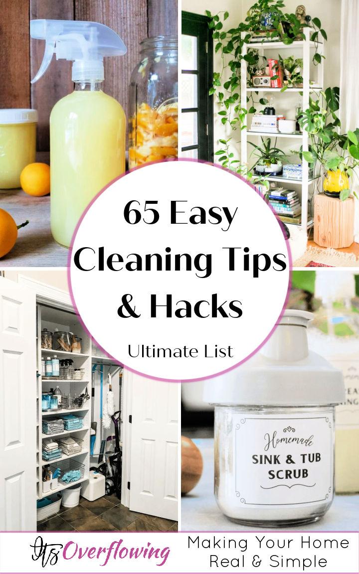 cleaning tips & hacks