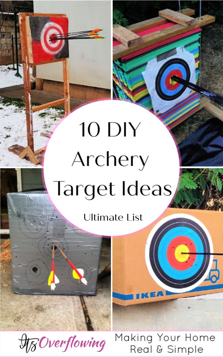 10 Best Homemade DIY Archery Target Ideas