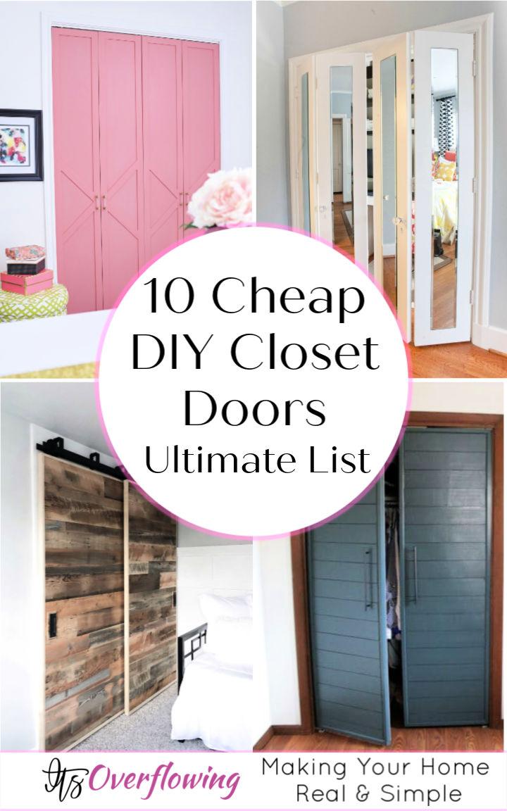 10 DIY Closet Doors That Can Make A Big Impact