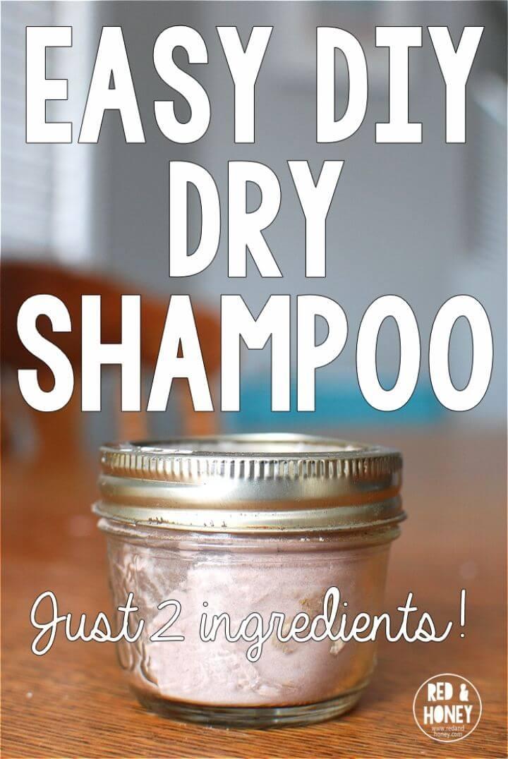 2 Ingredients All Natural Dry Shampoo