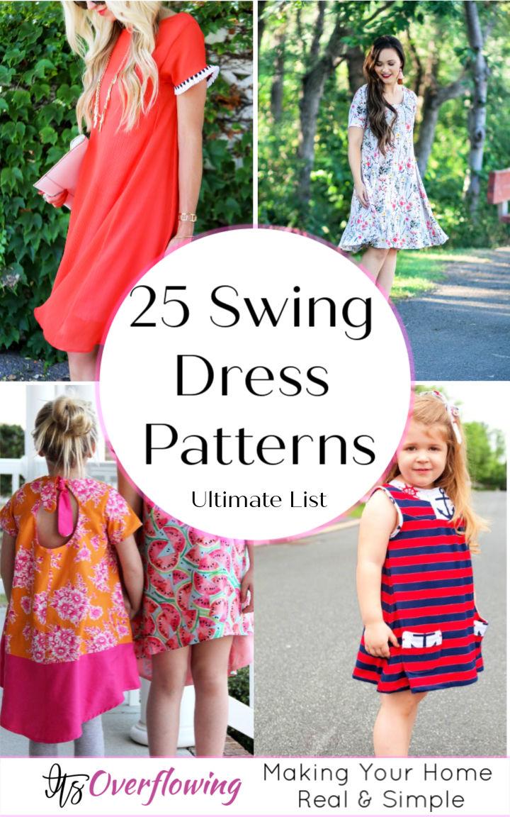 24+ Designs Swing Dress Pattern Free