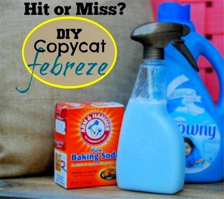 Make Your Own 3-Ingredients Febreze