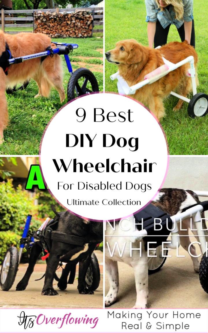9 Best DIY Dog Wheelchair Plans For Disabled Dogs