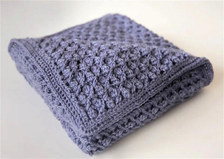 Adorable Crochet Heirloom Baby Blanket Idea
