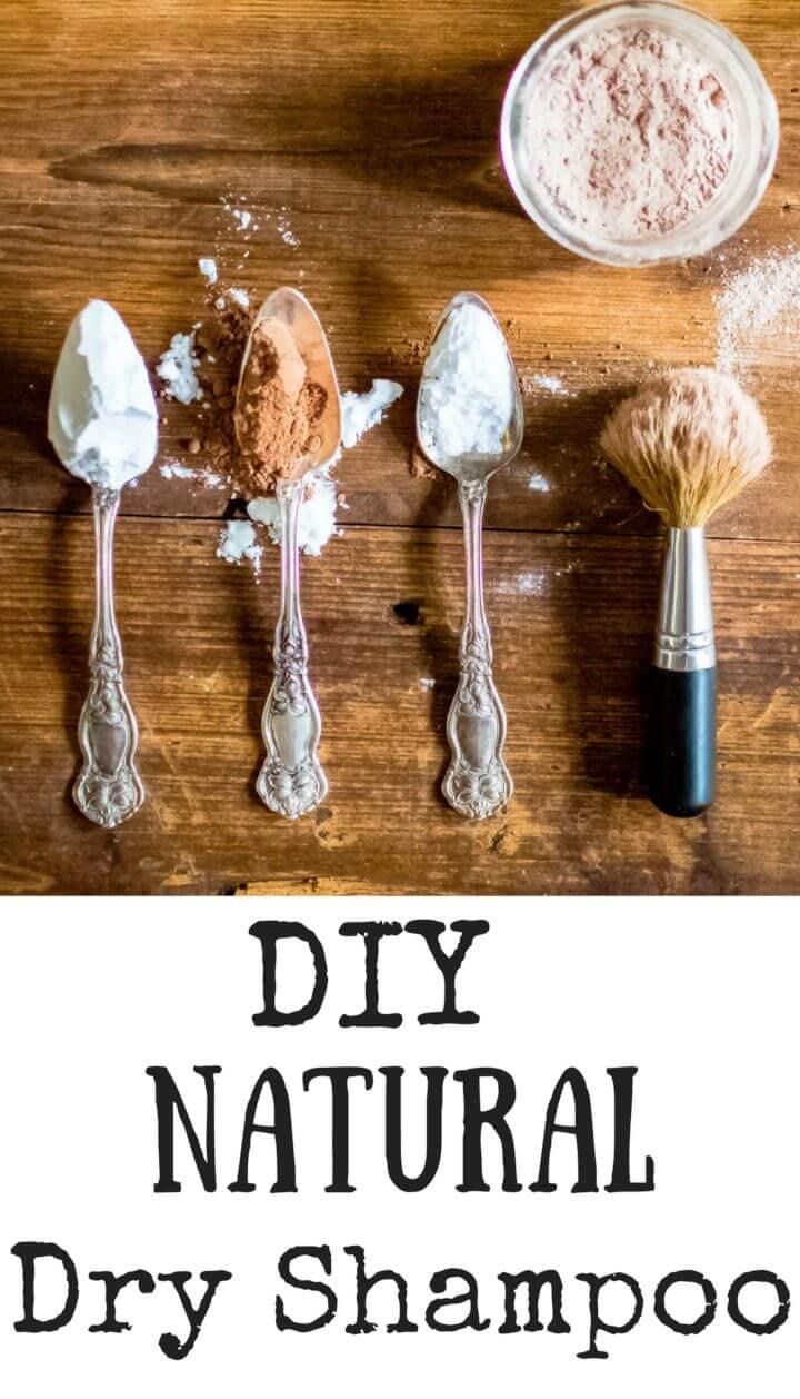 Adorable DIY Natural Dry Shampoo