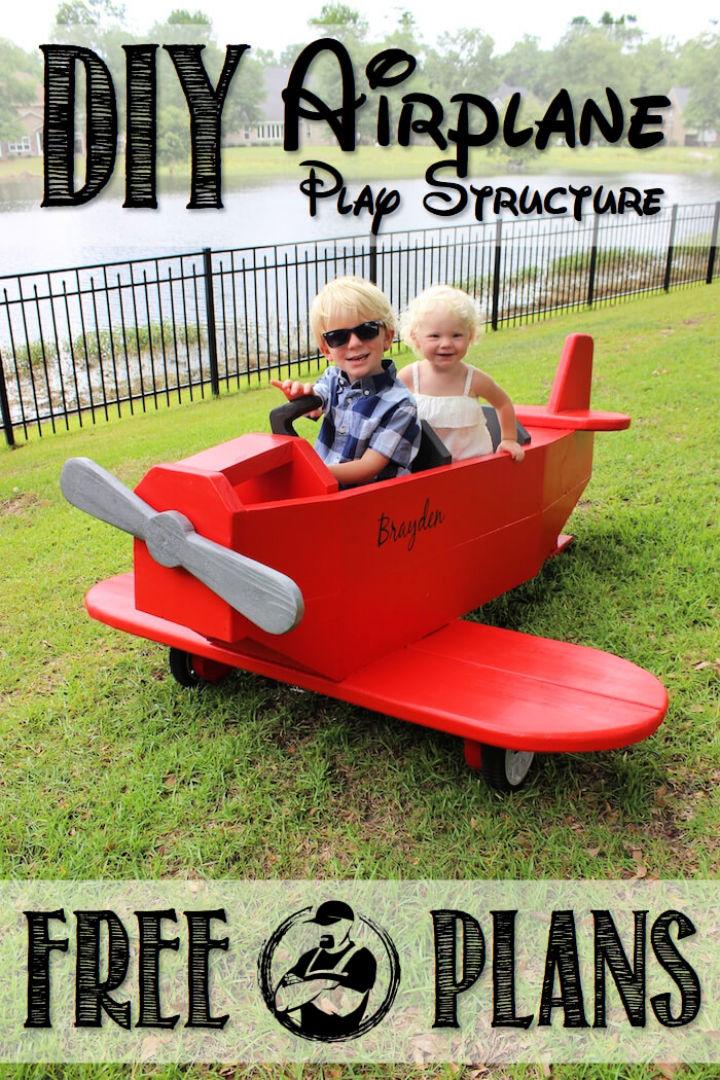 Airplane Play Structure to Build and Sell