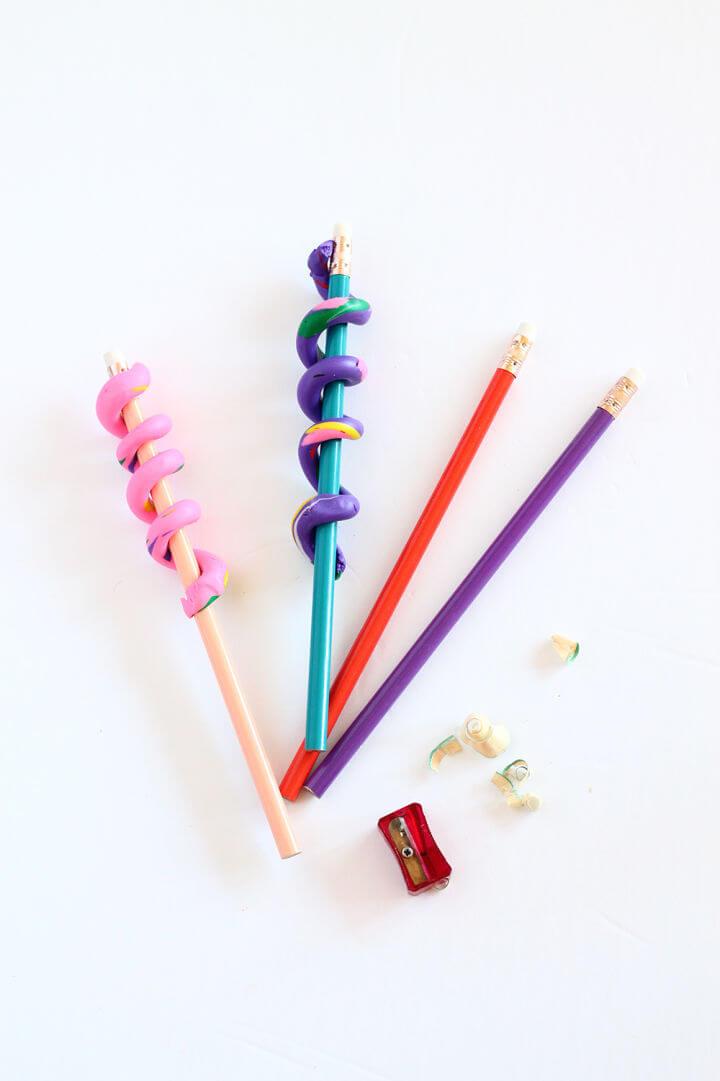 Amazing Pencil Spiral Eraser Ideas