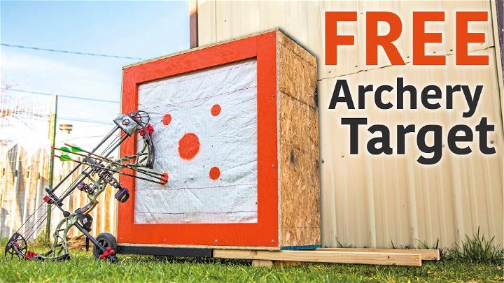 How to Make an Archery Target from Scrap Materials