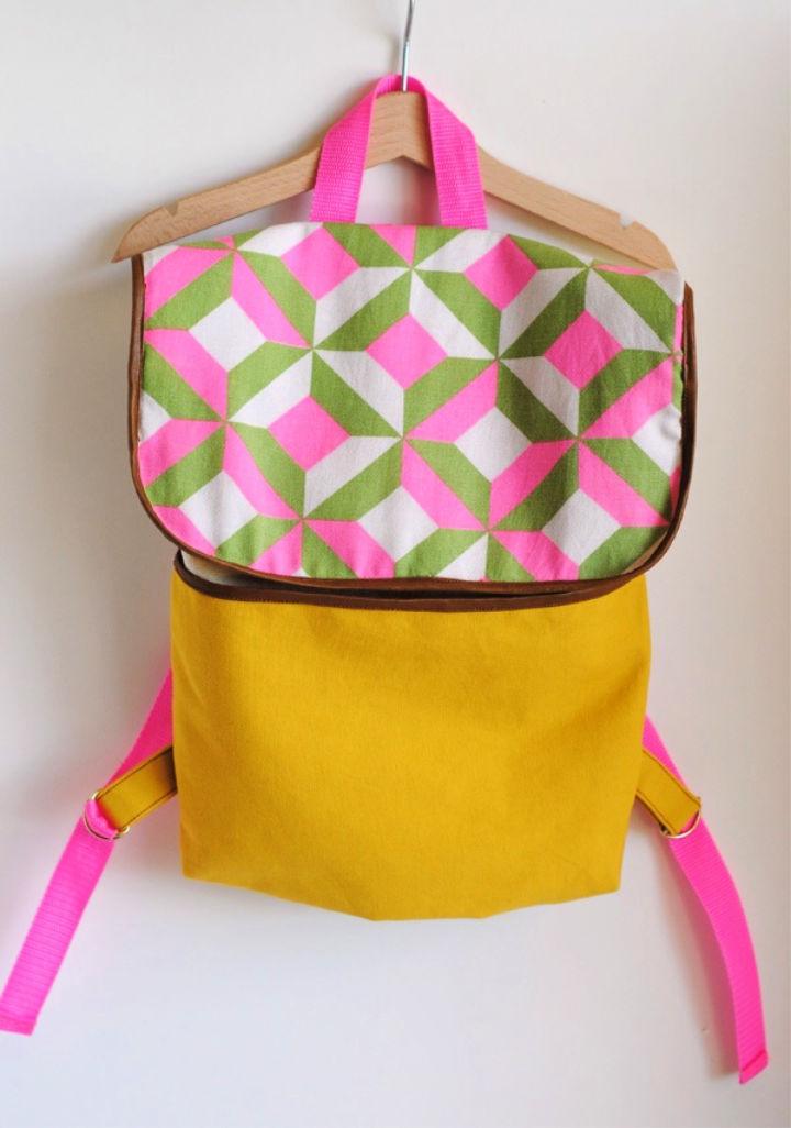 DIY Back to School Backpack at Home