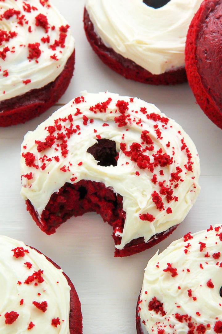 Baked Red Velvet Donut Recipe