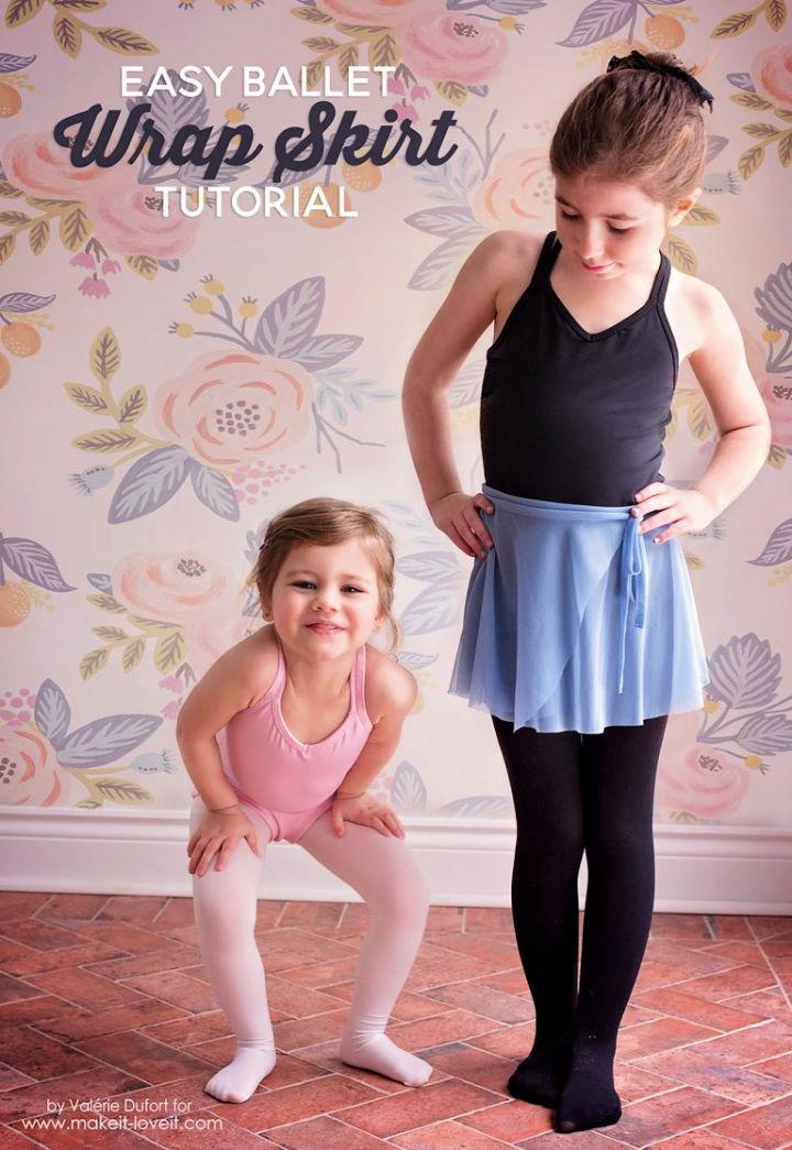 Ballet Wrap Skirt Pattern for Kids