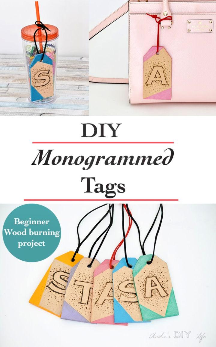 Wood Burning Luggage Tags Beginner Project