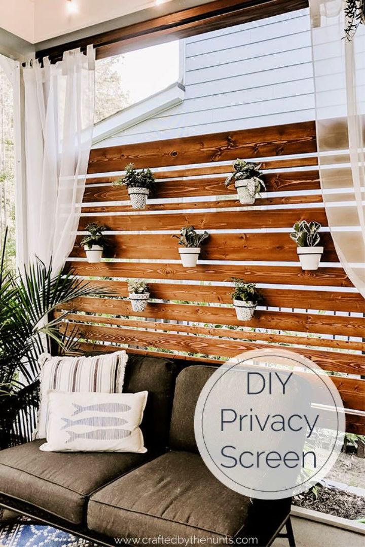 Budget-Friendly Outdoor Privacy Screen