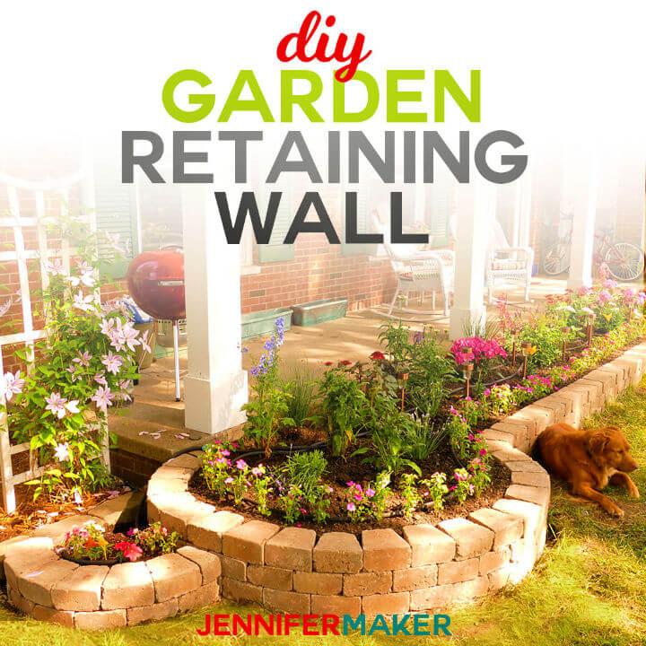 Build Retaining Wall Construction for a Beautiful Garden