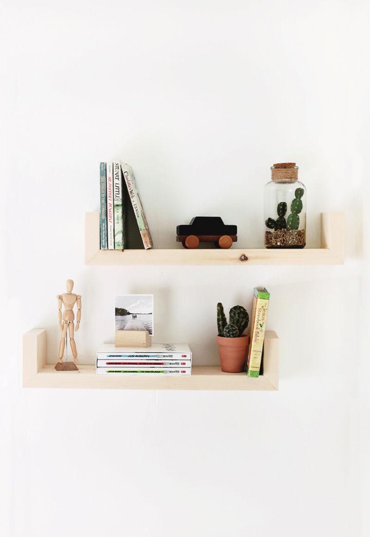 Build Wood Wall Shelves to Sell