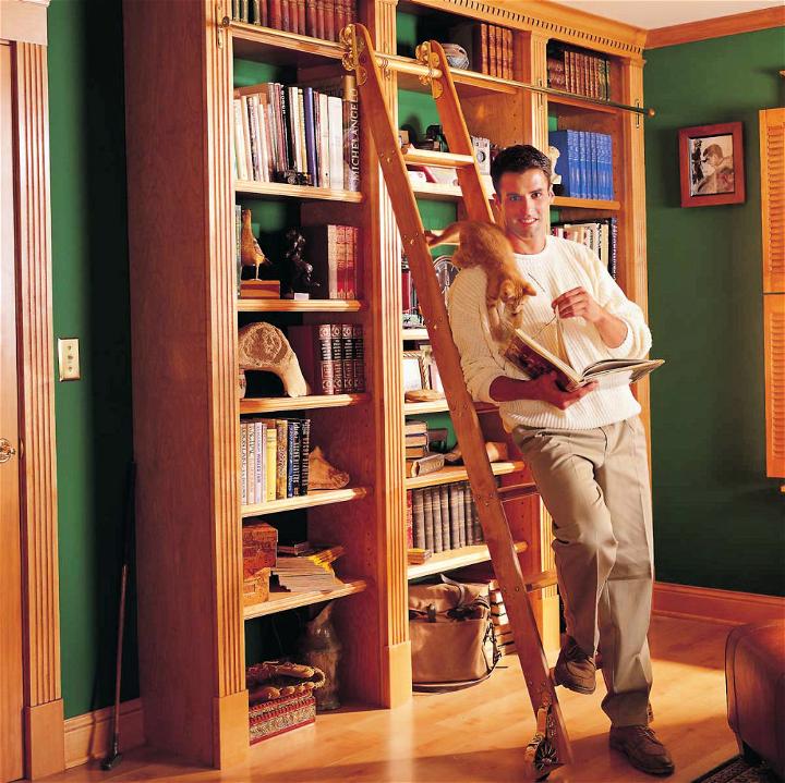 Build a Classic Floor-To-Ceiling Bookcase