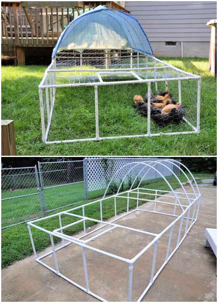 How to Build a PVC Chicken Tractor