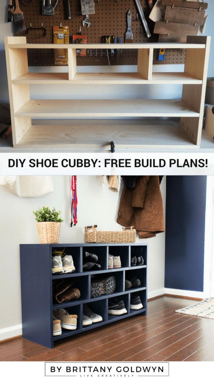 Build a Shoe Cubby to Sell
