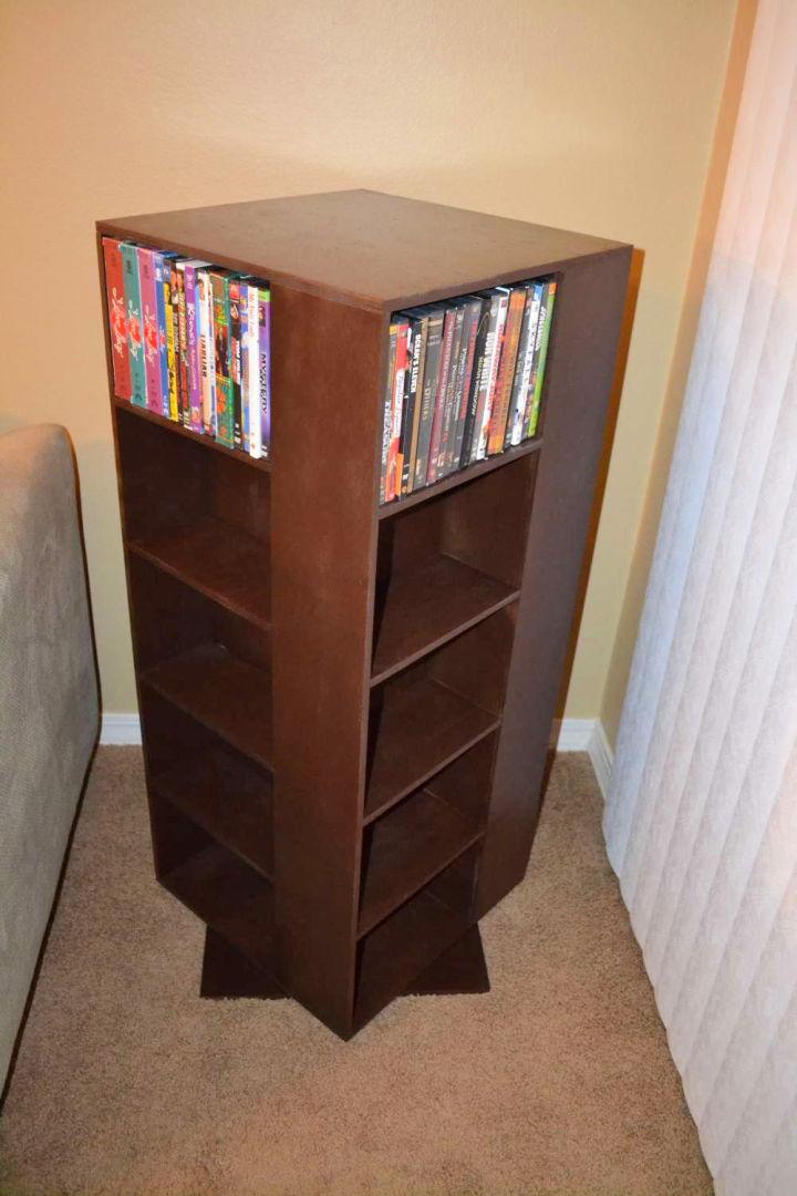 Build a Spinning DVD Rack