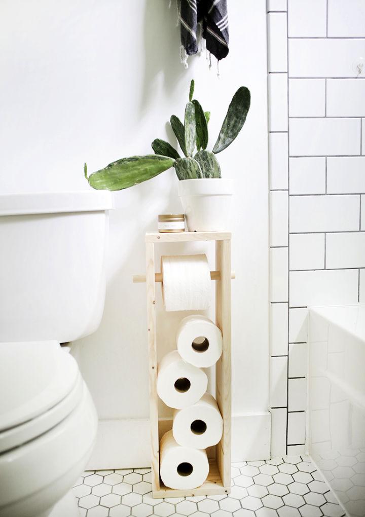 Build a Toilet Paper Stand to Sell