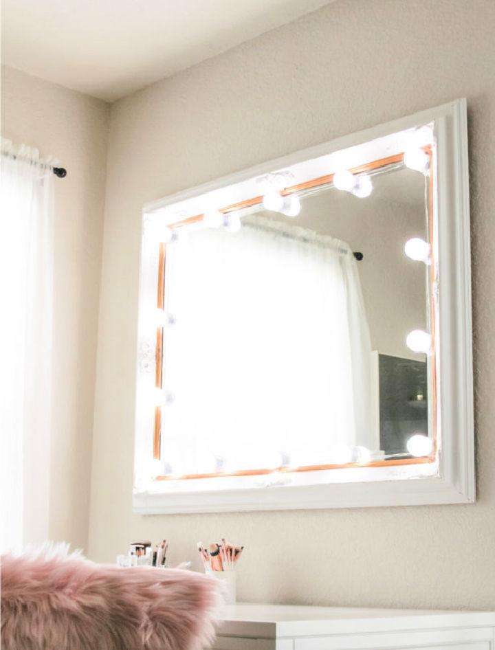 Build a Vanity Mirror with Lights