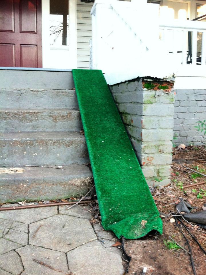 Make a Dog Ramp for Stairs