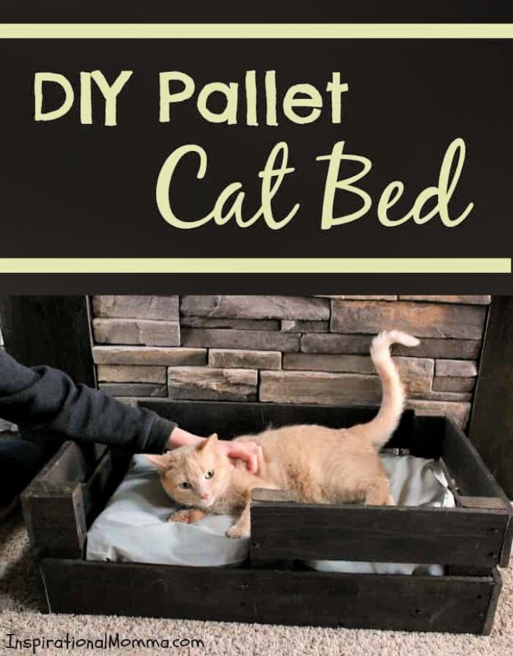 Cat Bed Out of Pallets