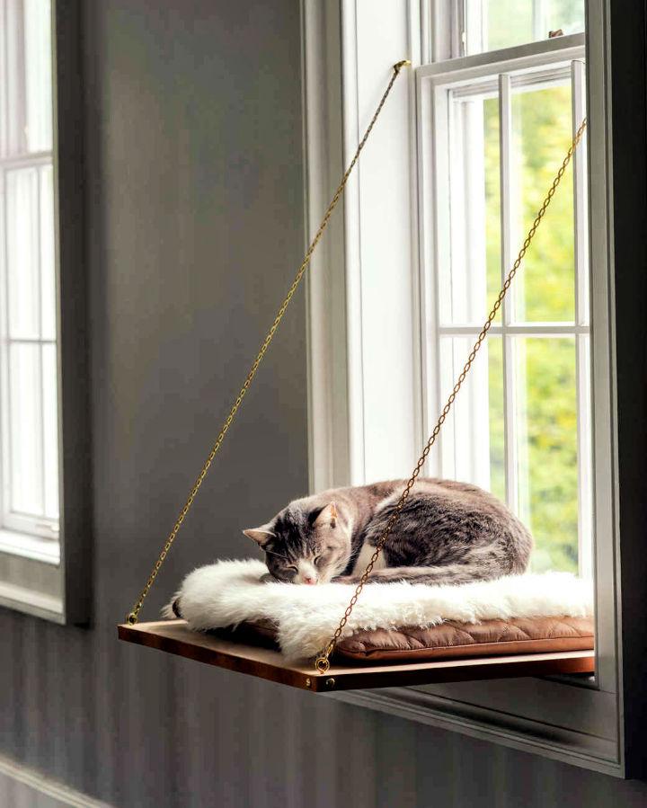 Make Your Own Cat Window Perch