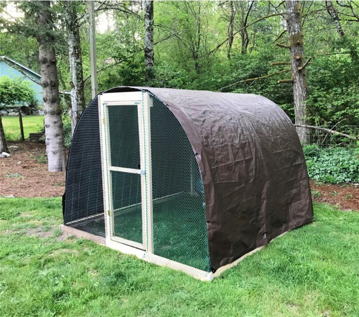 Cattle Panels Chicken Coop