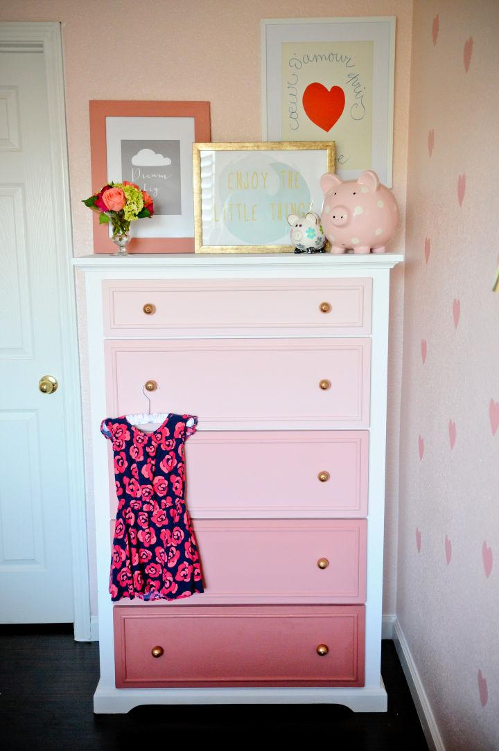 Pink Chalk Paint Dresser - Cuckoo4Design