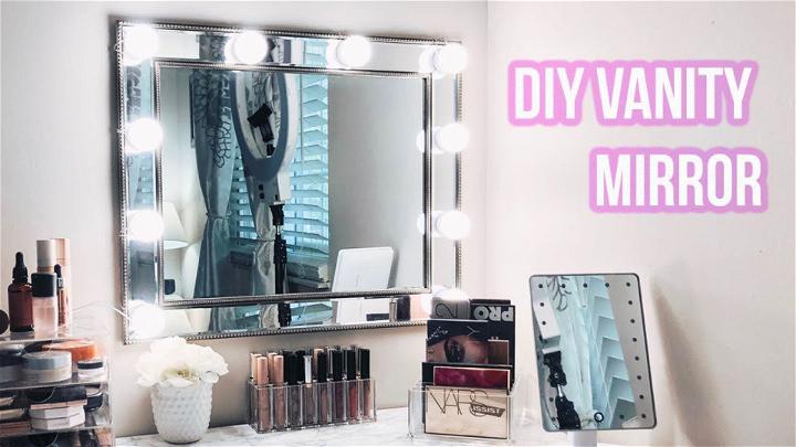 Cheap & Easy DIY Vanity Mirror for Only $60
