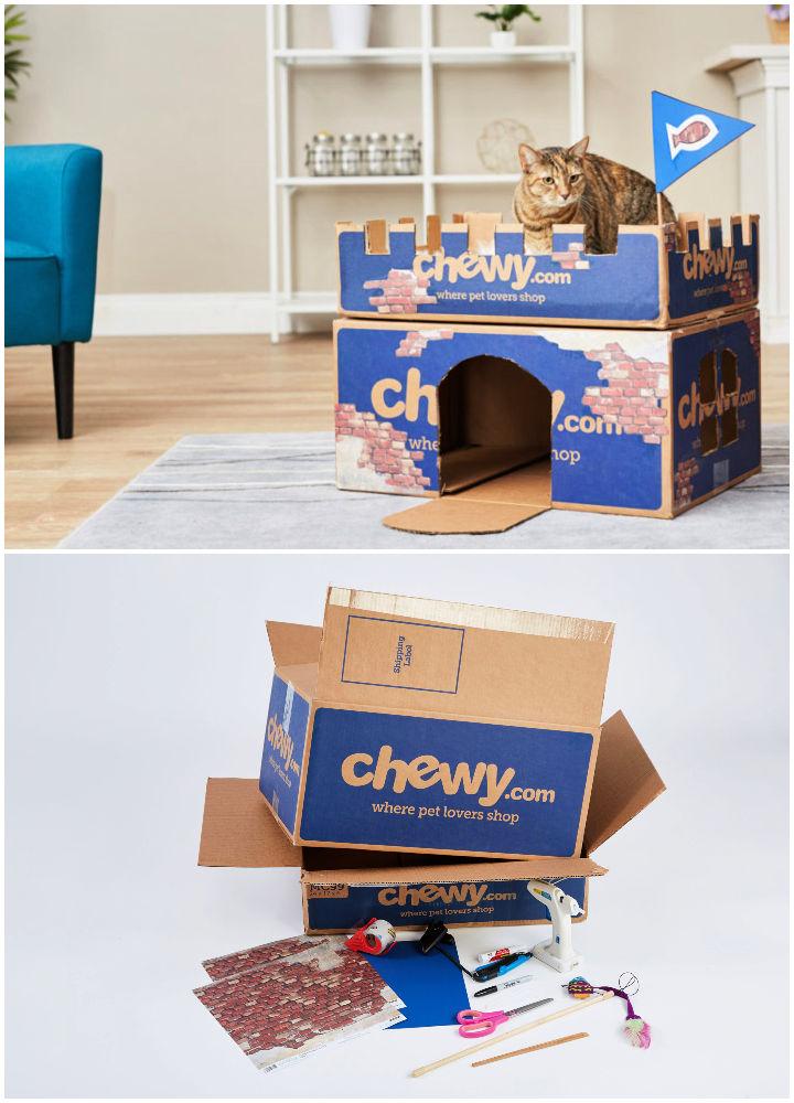 Chewy Box Cat Castle